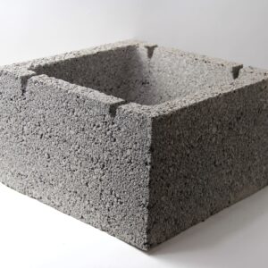 Керамзитобетонные блоки строительные ТермоКомфорт для вентканалов, одноканальные