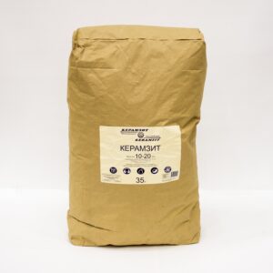 Керамзит фасованный по 0,035 м.куб. фракция 10-20 мм